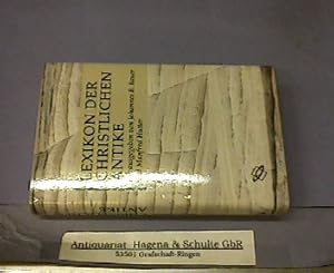 Bild des Verkufers fr Lexikon der christlichen Antike. zum Verkauf von Antiquariat Andree Schulte