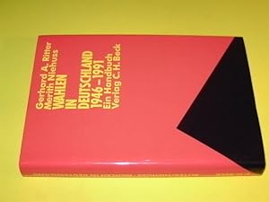 Bild des Verkufers fr Wahlen in Deutschland 1946-1991. Ein Handbuch. zum Verkauf von Antiquariat Andree Schulte