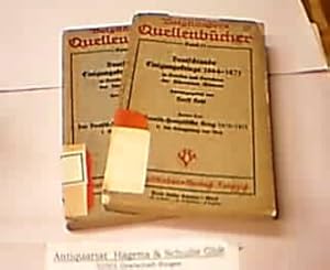 Bild des Verkufers fr Deutschlands Einigungskriege 1864-1871 in Briefen und Berichten der fhrenden Mnner. Dritter Teil: Der Deutsch-Franzsische Krieg 1870-1871 - Erste und Zweite Abteilung in 2 Bnden. [I: Bis zur Schlacht bei Sedan / II: Die Belagerung von Metz]. (= Voigtlnders Quellenbcher 16, 51, 74 und 89). zum Verkauf von Antiquariat Andree Schulte