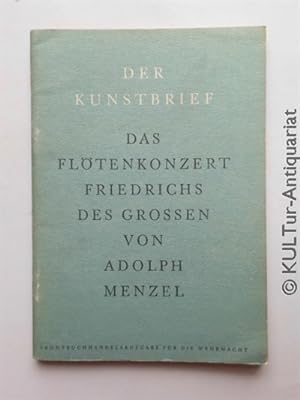 Bild des Verkäufers für Das Flötenkonzert Friedrichs des Grossen. zum Verkauf von KULTur-Antiquariat