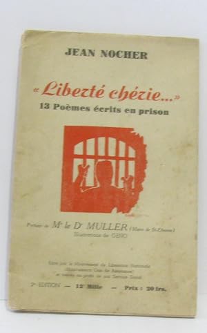 Imagen del vendedor de libert chrie." 13 pomes crits en prison a la venta por crealivres