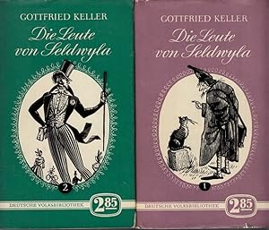 Die Leute von Seldwyla - erster Band und zweiter Band 2 Bücher