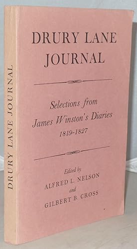 Bild des Verkufers fr Drury Lane Journal: Selections from James Winston's Diaries 1819-1827 zum Verkauf von Besleys Books  PBFA