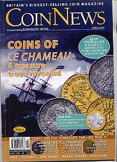 Seller image for COIN NEWS VOLUME 46 No 3(MARCH 2009) for sale by TARPAULIN BOOKS AND COMICS