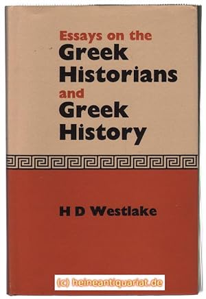 Image du vendeur pour Essays on the Greek Historians and Greek History. mis en vente par Heinrich Heine Antiquariat oHG