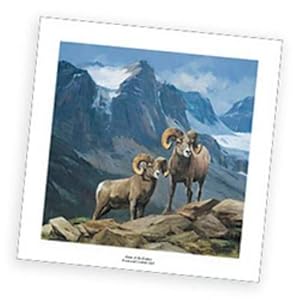 Return of Royalty: Wild Sheep of North America ** Mint. SIGNED By the Artist, Ken Carlson; Includ...