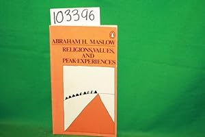 Seller image for Religions, Values, and Peak-Experiences for sale by Princeton Antiques Bookshop