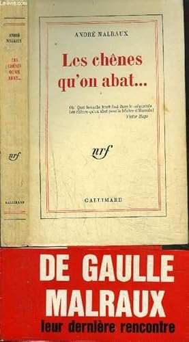 Seller image for LES CHENES QU'ON ABAT. for sale by Le-Livre