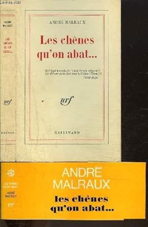 Seller image for LES CHENES QU'ON ABAT. for sale by Le-Livre