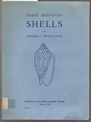 Seller image for South Australian Shells for sale by Laura Books