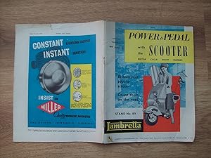 Power and Pedal with the Scooter Magazine 1956 Motor Cycle Show Number