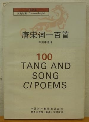 Imagen del vendedor de 100 Tang and Song Ci Poems a la venta por Bluesparrowhawk Books