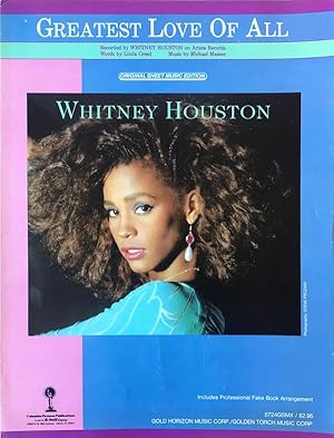 Seller image for The Greatest Love Of All (Recorded by Whitney Houston on Arista Records) for sale by Randall's Books