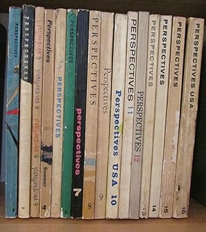 Bild des Verkufers fr Perspectives: Literature, Art, Music Nos. 1 - 16 1952 - 1956 zum Verkauf von Begging Bowl Books
