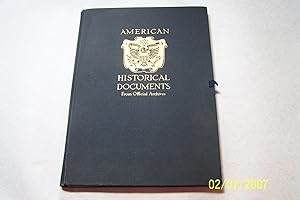 American Historical Documents: from Official Archives