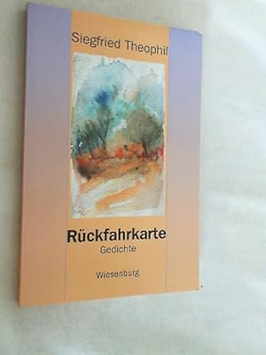 Bild des Verkufers fr Rckfahrkarte : Gedichte. zum Verkauf von Versandantiquariat Christian Back