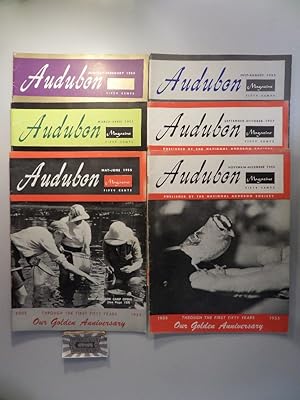 Audubon Magazine - January-December - Jahrgang 1955 (6 Hefte).