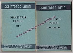 Phaedri Fabulae Aesopiae. Phaedrus Fabeln. Text & Kommentar (1949)