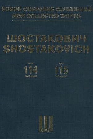 New collected works of Dmitri Shostakovich. Vol. 114-115. Arrangments for piano works by Stravins...