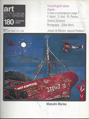 Bild des Verkufers fr art press international 180 - may 93 French/English Edition - Dossier: Is there a contemporary image ? - Antonio Semeraro - Photography: Didier Morin zum Verkauf von ART...on paper - 20th Century Art Books