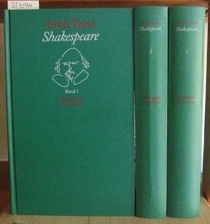 Seller image for Shakespeare. 27 Stcke von William Shakespeare in der bersetzung von Erich Fried. 3 Bnde. for sale by Versandantiquariat Trffelschwein