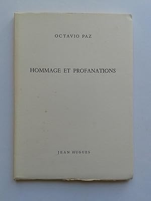 Hommage et Profanations [ Provenance Bibliothèque Gaston PUEL ]