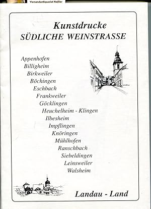 Kunstdrucke Südliche Weinstraße