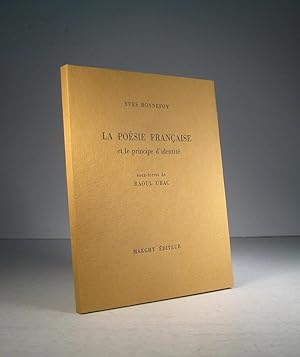 La poésie française et le principe d'identité