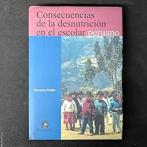 Seller image for Consecuencias de la desnutricin en el escolar peruano for sale by Boards & Wraps