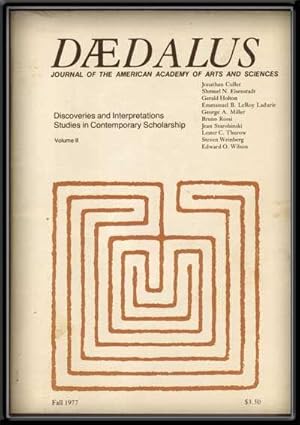 Daedalus: Discoveries and Interpretations Studies in Contemporary Scholarship; Journal of the Ame...