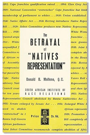 The Betrayal of "Natives Representation"