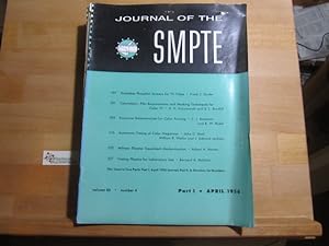 Journal of the SMPTE Volume 65, number 4, April 1956 Part I