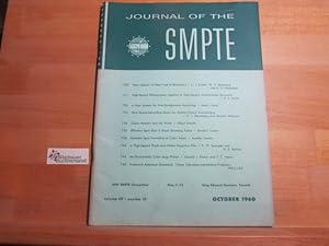 Journal of the SMPTE Volume 69, number 10, October 1960