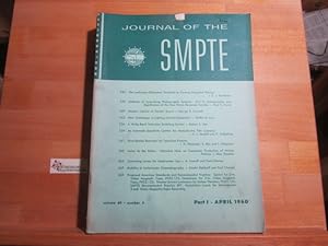 Journal of the SMPTE Volume 69, number 4, April 1960 Part I