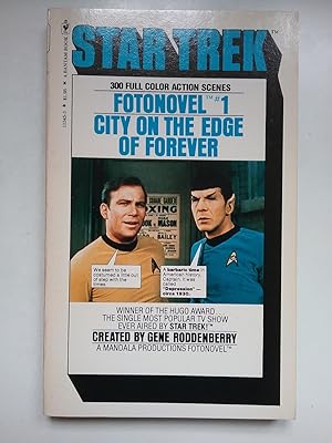 Star Trek Fotonovel Number No. # 1 One - City On The Edge Of Forever