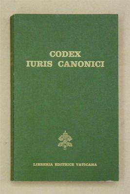 Codex iuris canonici. Auctoritate Ioannis Pauli PP. II promulgatus.