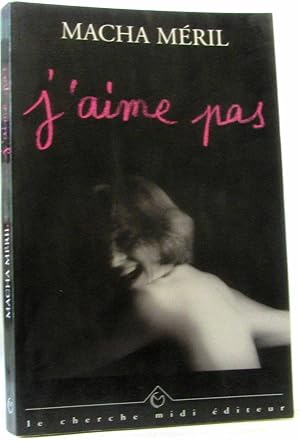 Seller image for J'aime pas for sale by crealivres