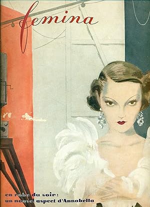 Bild des Verkufers fr Femina. Mars 1933 zum Verkauf von Studio Bibliografico Marini