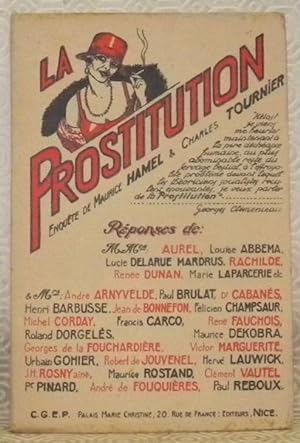 Imagen del vendedor de La prostitution. Enqute. a la venta por Bouquinerie du Varis