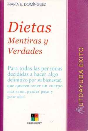 Image du vendeur pour Dietas de adelgazamiento. Mentiras y verdades (Autoayuda) mis en vente par Librera Dilogo