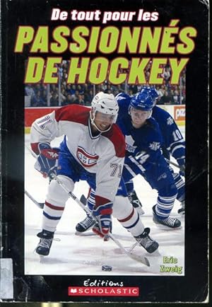 Bild des Verkufers fr De tout pour les passionns de hockey zum Verkauf von Librairie Le Nord