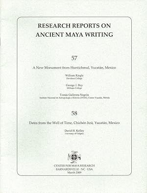 Research Reports on Ancient Maya Writing 57 & 58: A New Monument From Huntichmul, Yucatan, Mexico...