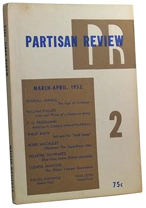 Image du vendeur pour The Partisan Review, Volume 16, Number 2 (March-April 1952) mis en vente par Cat's Cradle Books