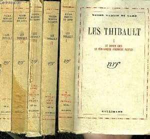 Bild des Verkufers fr LES THIBAULT :9 TOMES (1+2+3+4+5+6+7+8+9) : TOME I : LE CAHIER GRIS-LE PENITENCIER (PREMIERE PARTIE)-TOME II : LE PENITENCIER (DEUXIEME PARTIE) - LA BELLE SAISON (PREMIERE PARTIE)-TOME III : LA BELLE SAISON ( DEUXIEME PARTIE)-LA CONSULTATION. zum Verkauf von Le-Livre