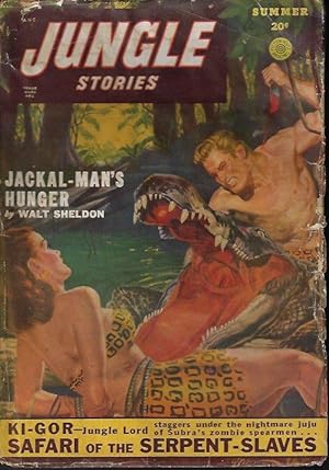 Immagine del venditore per JUNGLE Stories: (May-July) Summer 1949 venduto da Books from the Crypt