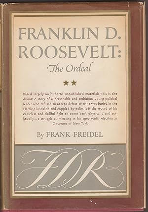 Seller image for Franklin D. Roosevelt: The Ordeal for sale by Whitledge Books