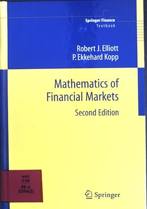 Image du vendeur pour Mathematics of Financial Markets. mis en vente par books4less (Versandantiquariat Petra Gros GmbH & Co. KG)