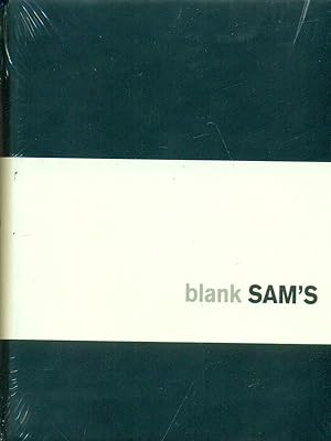 SAM's Notebook A Blank Black