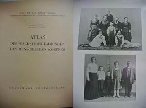 Seller image for Atlas der Wachstumshemmungen des menschlichen Krpers. for sale by Antiquariat Bookfarm