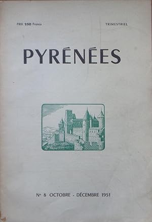 Pyrénées: n° 8 Octobre-Décembre 1951 (Bulletin Pyrénéen n° 251)